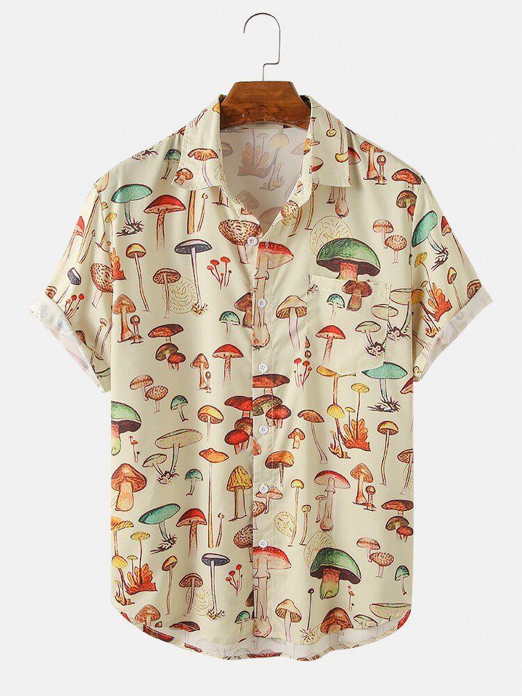 Boat Point Style Printed Summer Shirt
