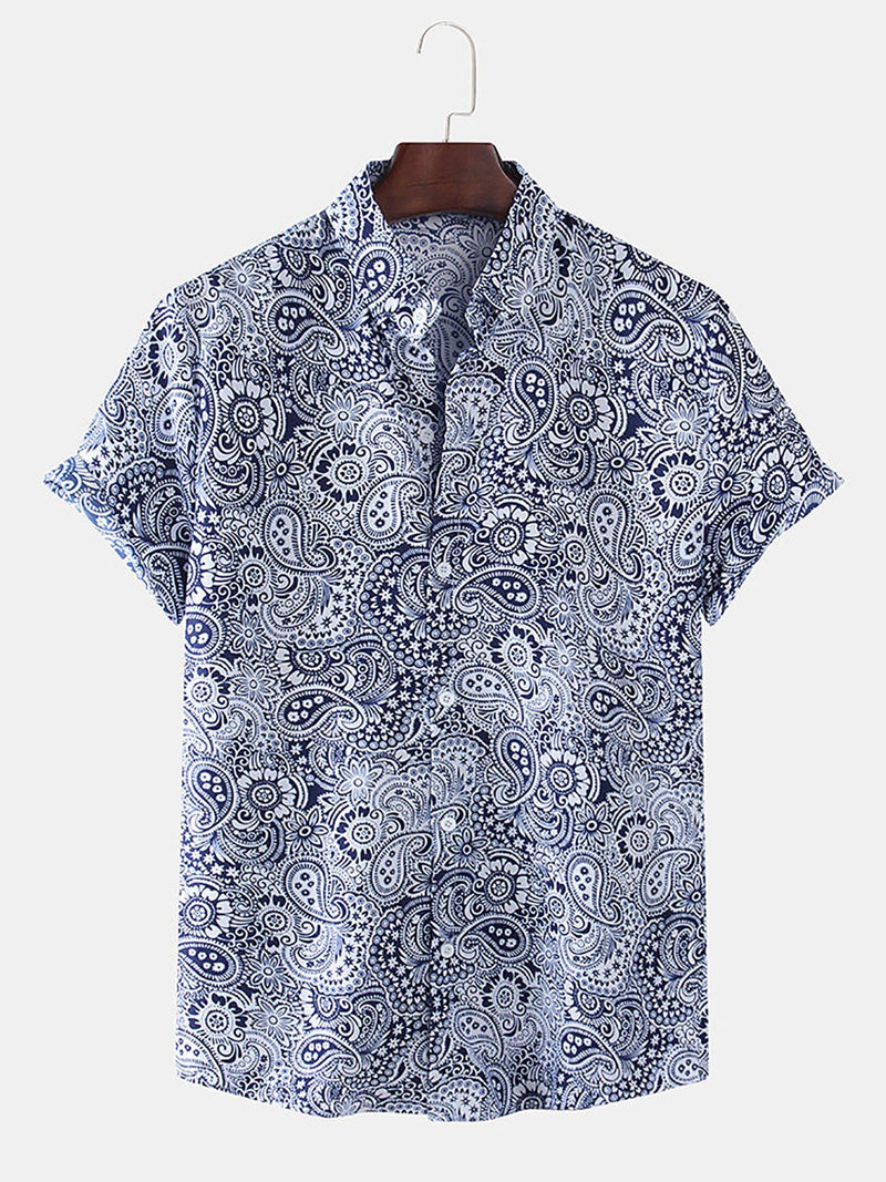 Fashionable Point Style Printed Summer Shirts for women
