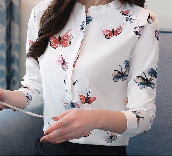Cartoon Galaxy Funny Printed Casual Shirt for women