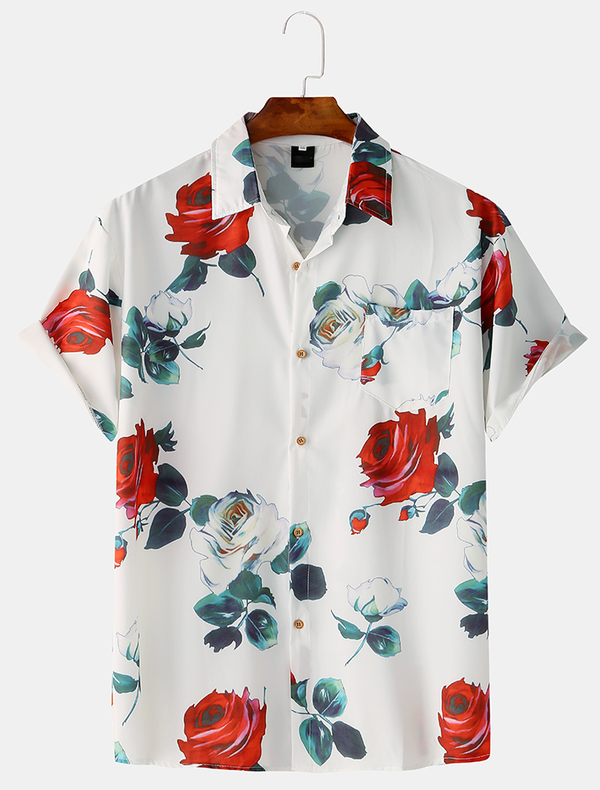 Basic Plain White Shirt For Mens