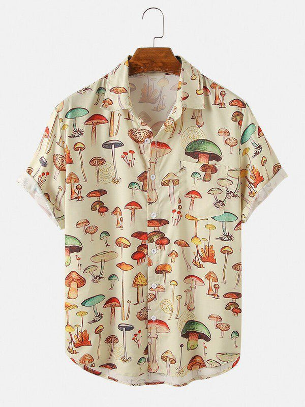 Boat Point Style Printed Summer Shirt