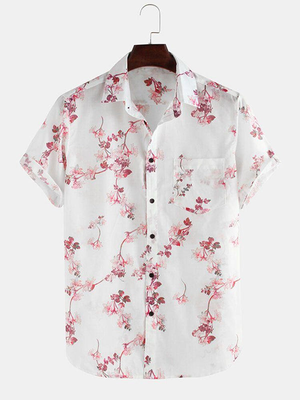 Design Halloween Cartoon Printed Short Shirts