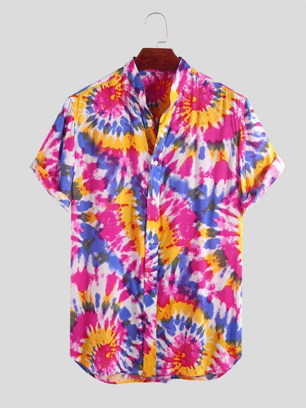 Ethnic Style Printed Floral Casual Shirts