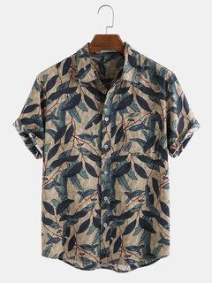 Fashionable Point Style Printed Summer Shirt