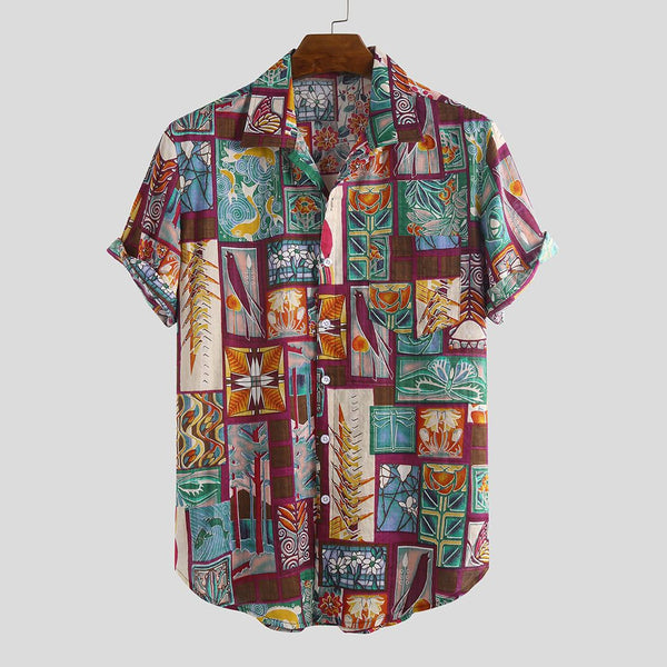 Fashionable Point Style Printed Summer Shirt for women