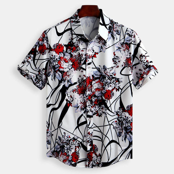 Fashionable Point Style Printed Summer Shirt for women