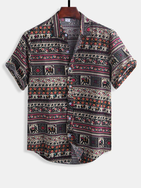 Fashionable Point Style Printed Summer Shirts for women