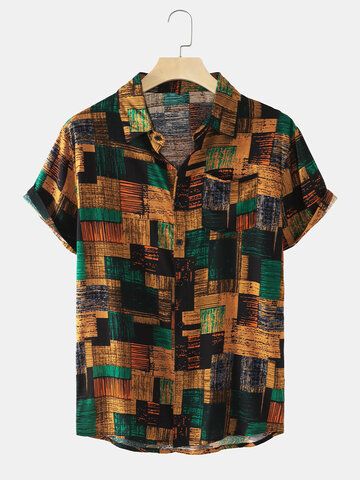 Fashionable Point Style Printed Summer Shirts for women