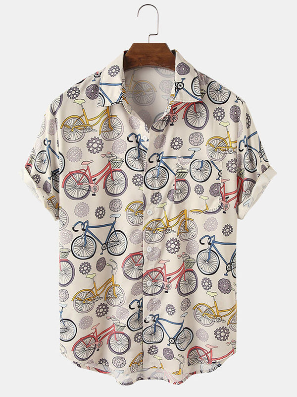 Fashionable Point Style Printed Summer Shirts for women