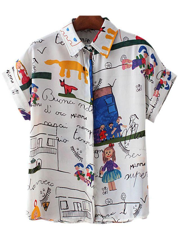 Fashionable Printeding Casual Designer Shirts